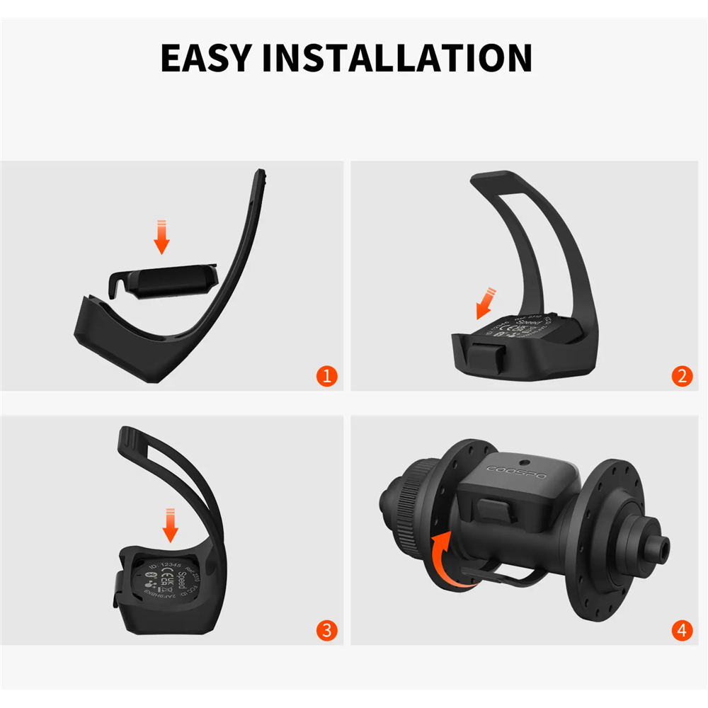 Cycling speed sensor