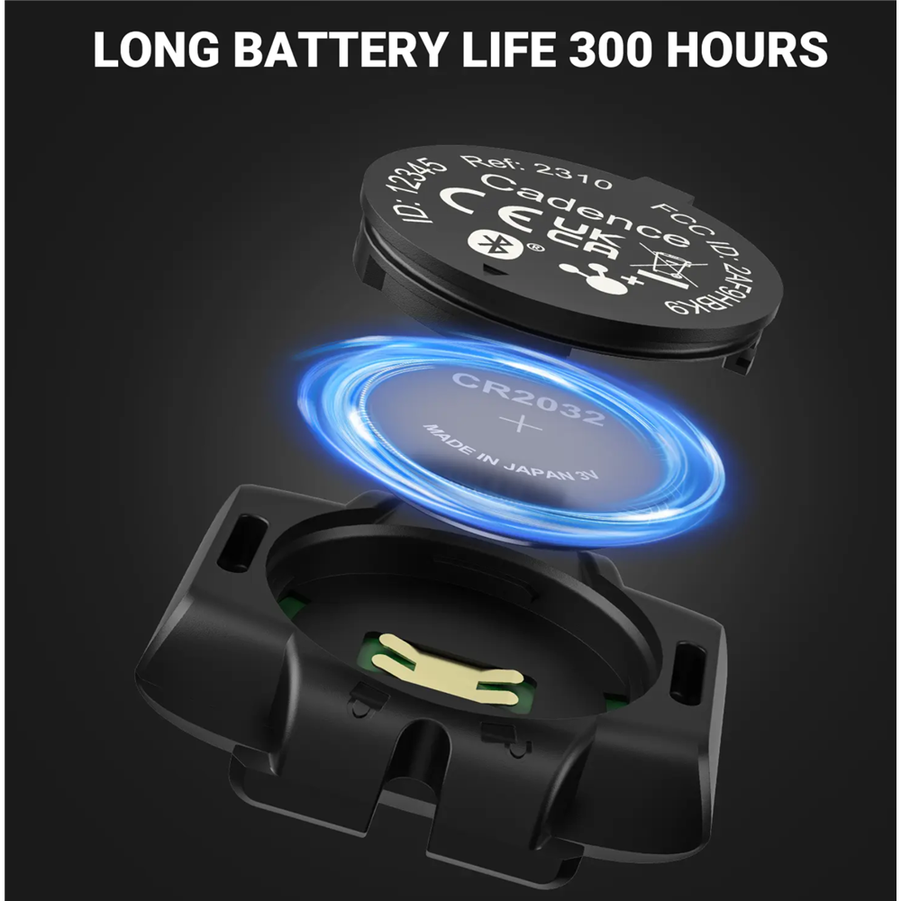 Cycling cadence sensor