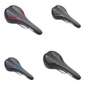 FUNN Saddle - Skinny - 144mm Wide - 280mm Long - Water Resistant - Black/ Orange