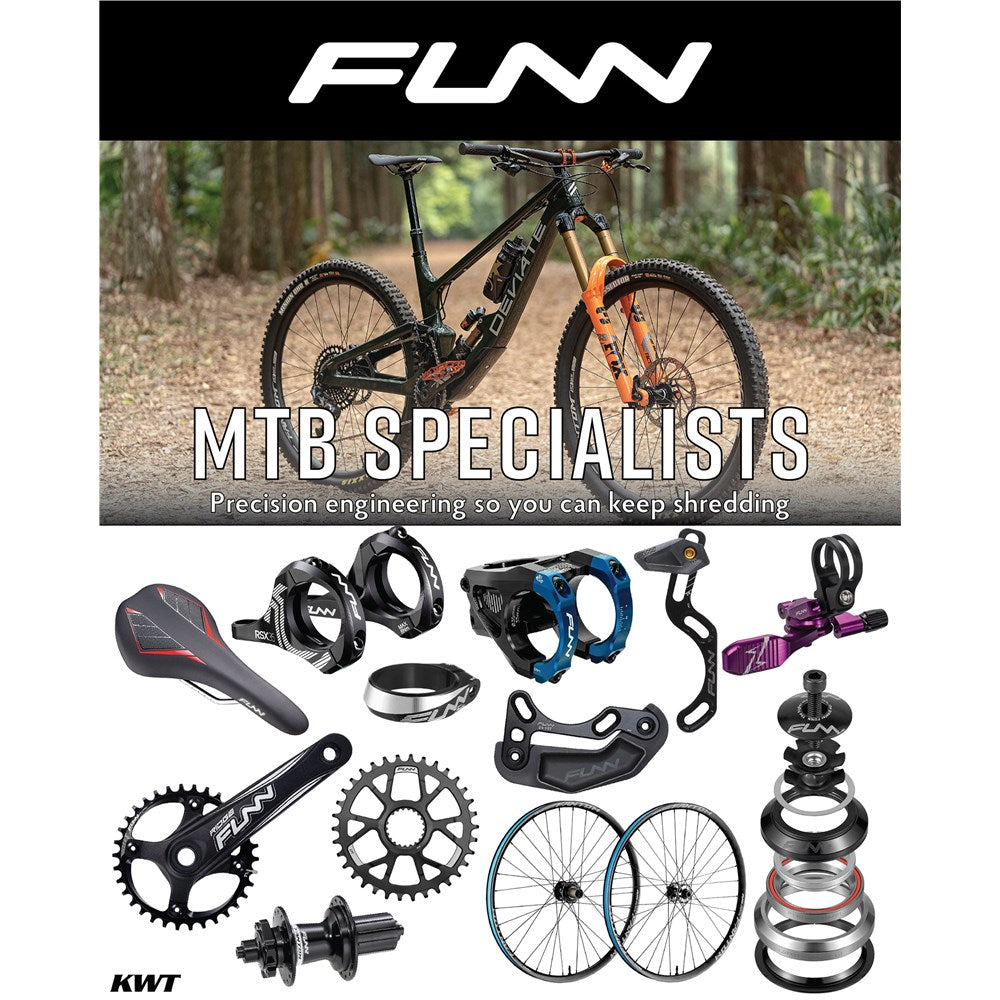 FUNN CORFLUTE SIGN - 100CM X 80CM - MTB SPECIALISTS