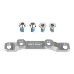 TRICKSTUFF Brake Adapter - Flat Mount - Front - Black - 140/160 - 160/180 - Aluminium