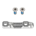 TRICKSTUFF Brake Adapter - Flat Mount - Rear - Silver - 140/160 - 160/180 - Aluminium