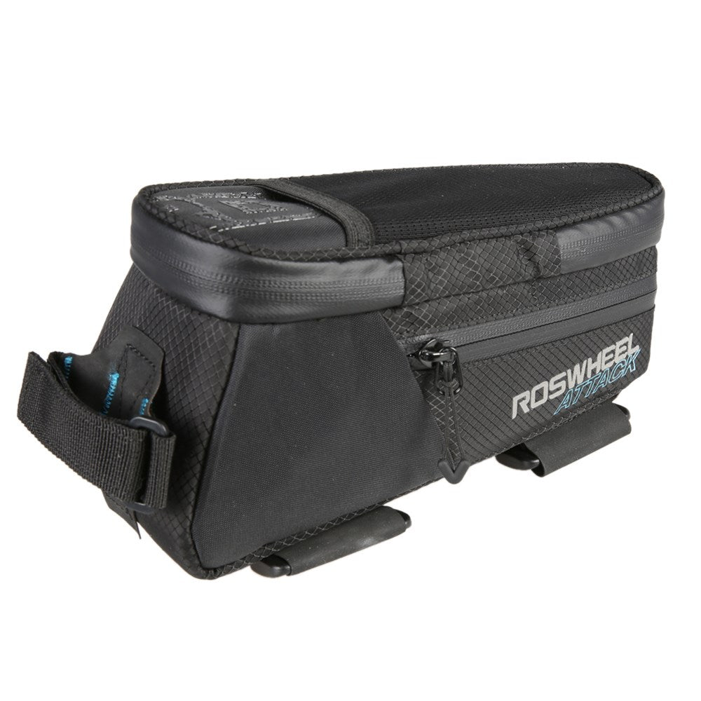 Roswheel OEM Attack Top Tube Bag Waterproof Black 1.5L