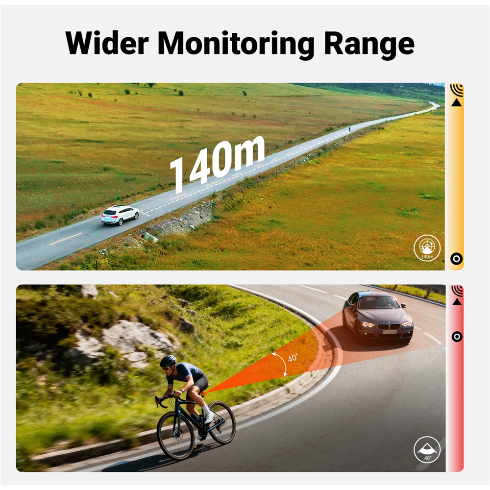 Bicycle radar light