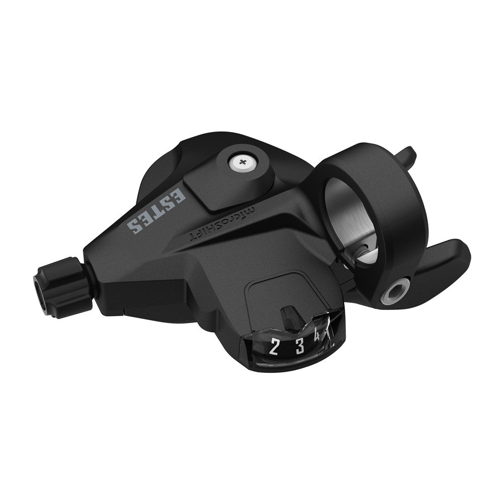 MICROSHIFT Shifter - TS-200 ESTES Thumb Shifter - 7 Speed Ride Side - With Gear Indicator