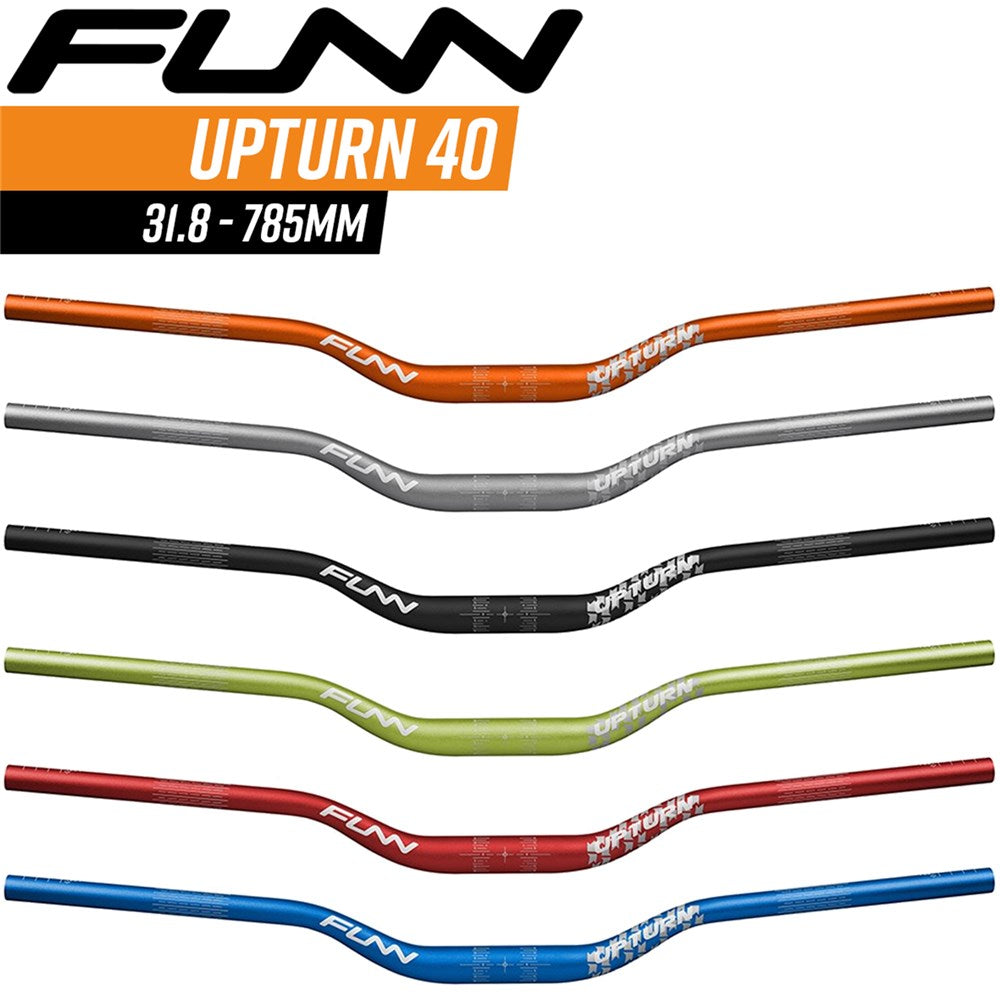 FUNN Handlebar - Upturn - 40mm Rise - 31.8mm 785mm - Green