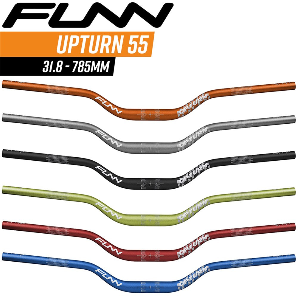 FUNN Handlebar - Upturn - 55mm Rise - 31.8mm 785mm - Orange