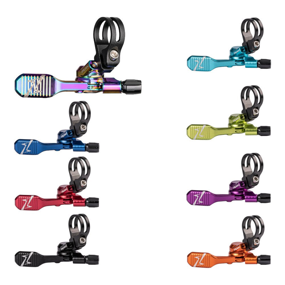 FUNN Remote Lever - Fits Exterrnal & Internal Routing Droppers - Blue