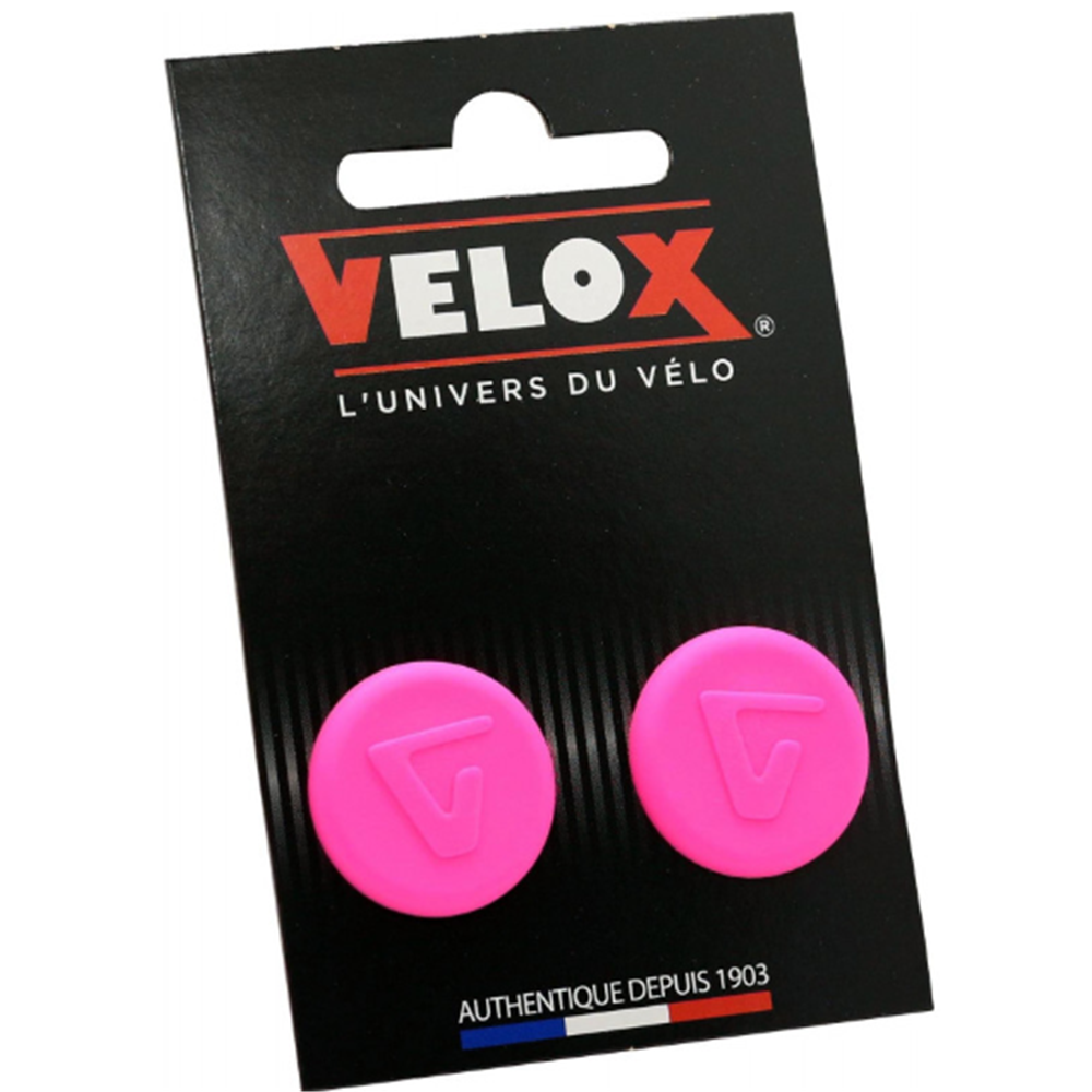 VELOX Handlebar Ends - Pink 2 pack