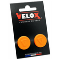 VELOX Handlebar Ends - Orange 2 pack