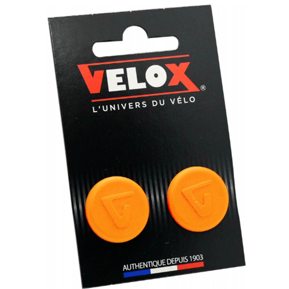 VELOX Handlebar Ends - Orange 2 pack