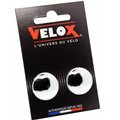 VELOX Handlebar Ends - Chrome 2 pack