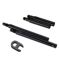 VALVE EXTENDER BLACK 38.5mm w/removable core