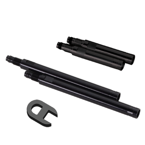 VALVE EXTENDER BLACK 38.5mm w/removable core