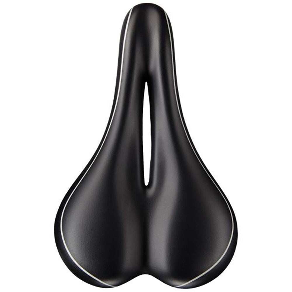 VELO Saddle MENS - GEL - Centre Cut Out - Steel Rails - 274 x170 mm - 409g