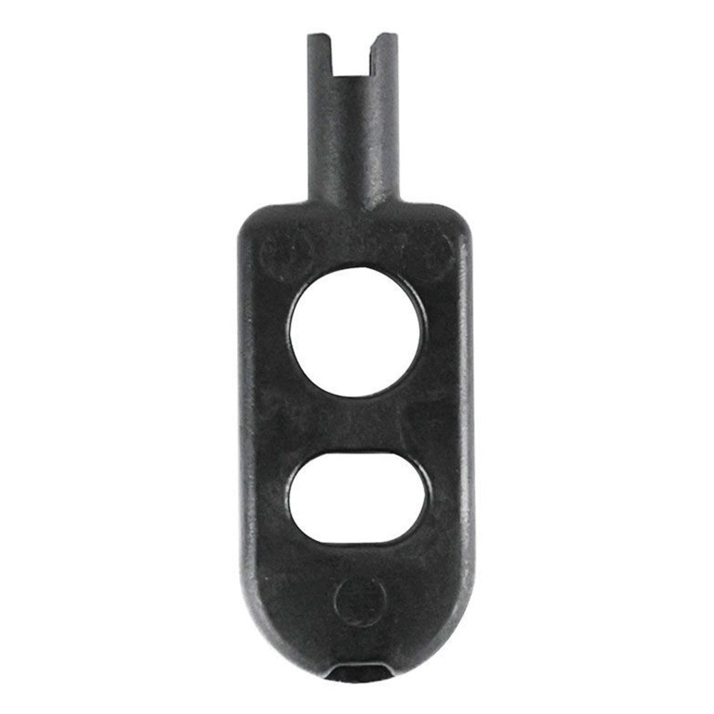 VELOX Tubeless Schrader Valves - Black Aluminum - 60mm