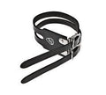 WELLGO Wellgo Dual Leather Strap Bk