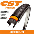 CST Tyre Xpedium - 700 x 35 - Wire 60 TPI - Reflective Strip - Defender Rebound 3mm