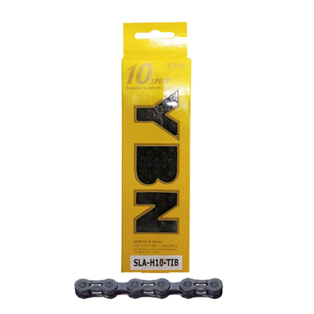 YABAN Chain - 10 Speed - 1/2 X 11/128 X 116L - 5.9mm - SLA H10 Black
