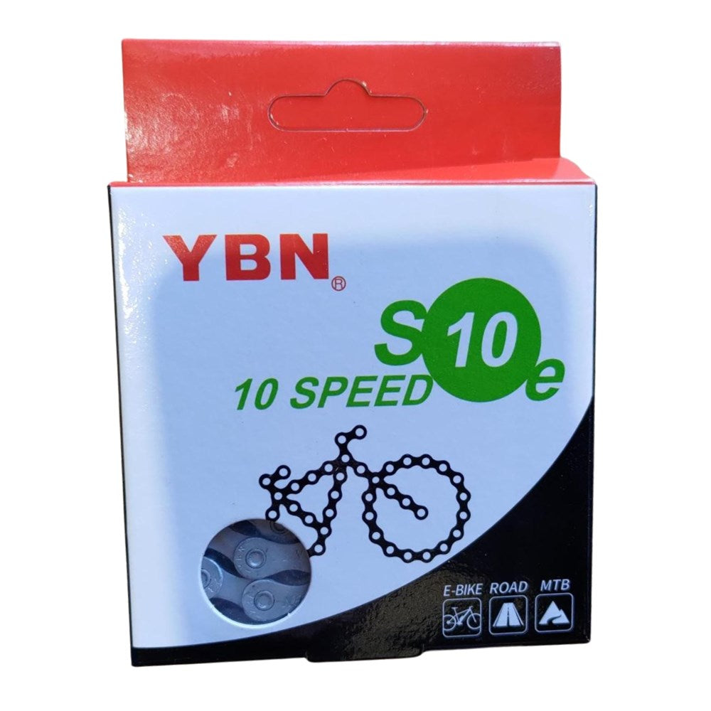 YABAN Chain - S10RBE -  10 Speed E-BIKE Rust Buster  - 1/2 X 11/128