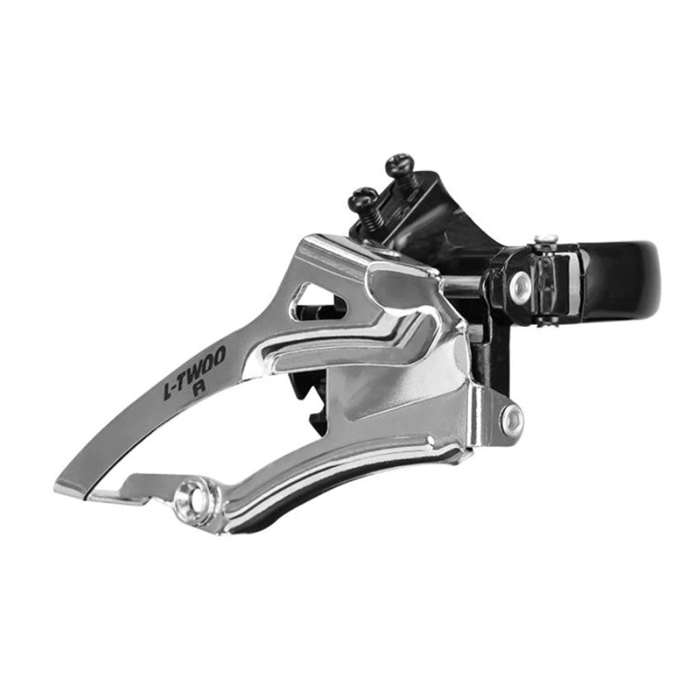 LTWoo MTB Front Derailleur - A5 Series - 2x9 Speed - High Clamp Mount - Dual Pull Down Swing