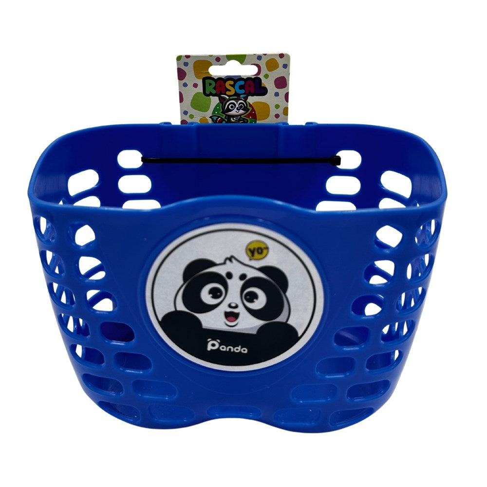 Rascal Kid Scooter and Bicycle Basket 2 - Bar Mounted Plastic Straps - 220x140x150mm