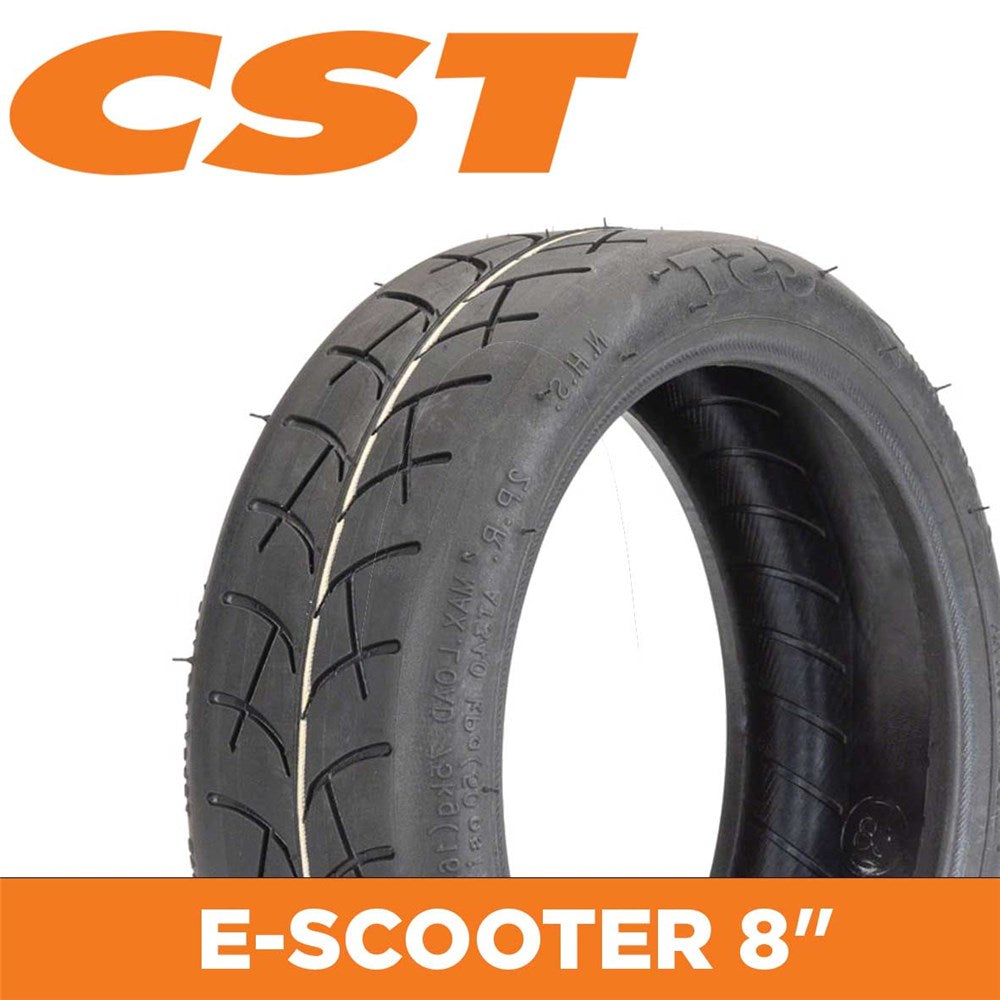 CST Tyre E-Scooter - 8.5 x 2.0 - Rim Size 6.10 x 1.38 - Sectional Width 50mm - Tube Type - 75kg Load Rating - C9287