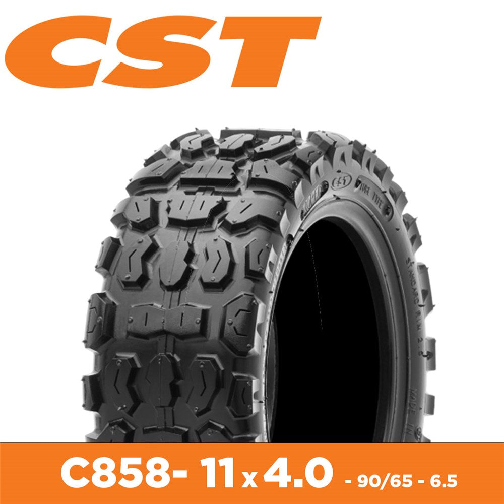 CST Tyre E - Scooter 70/75 - 6.5 - Rim Size 6.5x2.0 - SW 69mm - OD 275mm - PR4 - Tubeless - Load 70kg - C858