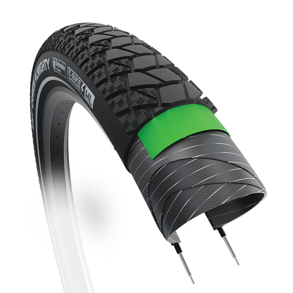 CST Tyre Camion Almighty 26 x 2.4 - Wire 60 TPI - 1500g - Dual Compound - 160kg Load Rating - E-Cargo Rated - High Load Rated - Defender EPS - HL20 - CTC-31