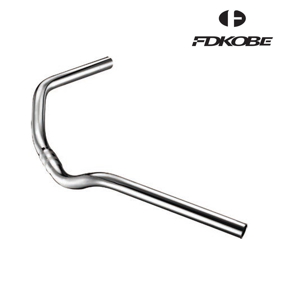 FD KOBE Handlebars - W640/R75mm - Silver