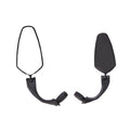QBP Bar End Mirror M07 Mirror Size:116mm(Dia)x65mm(H) Handle Size:95mm