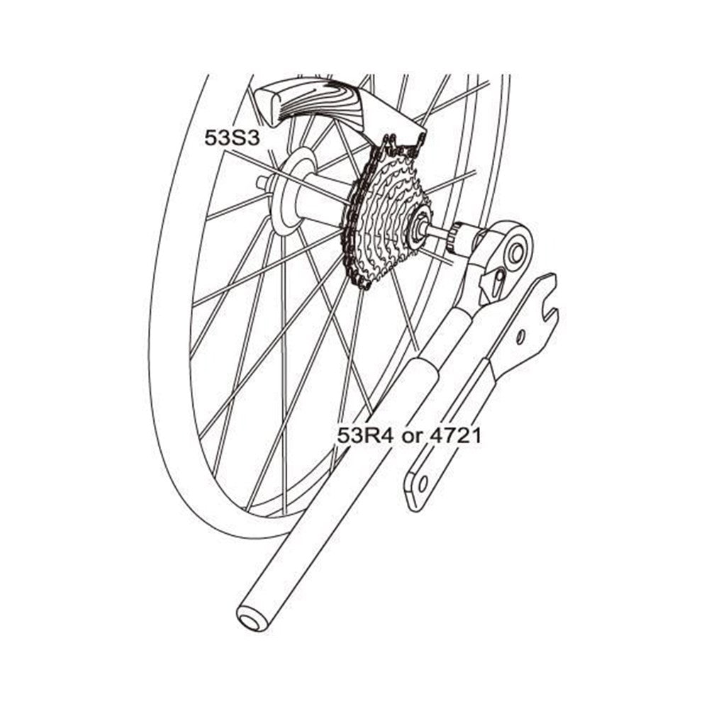 ICETOOLZ Cassette Lockring Tool - Shimano