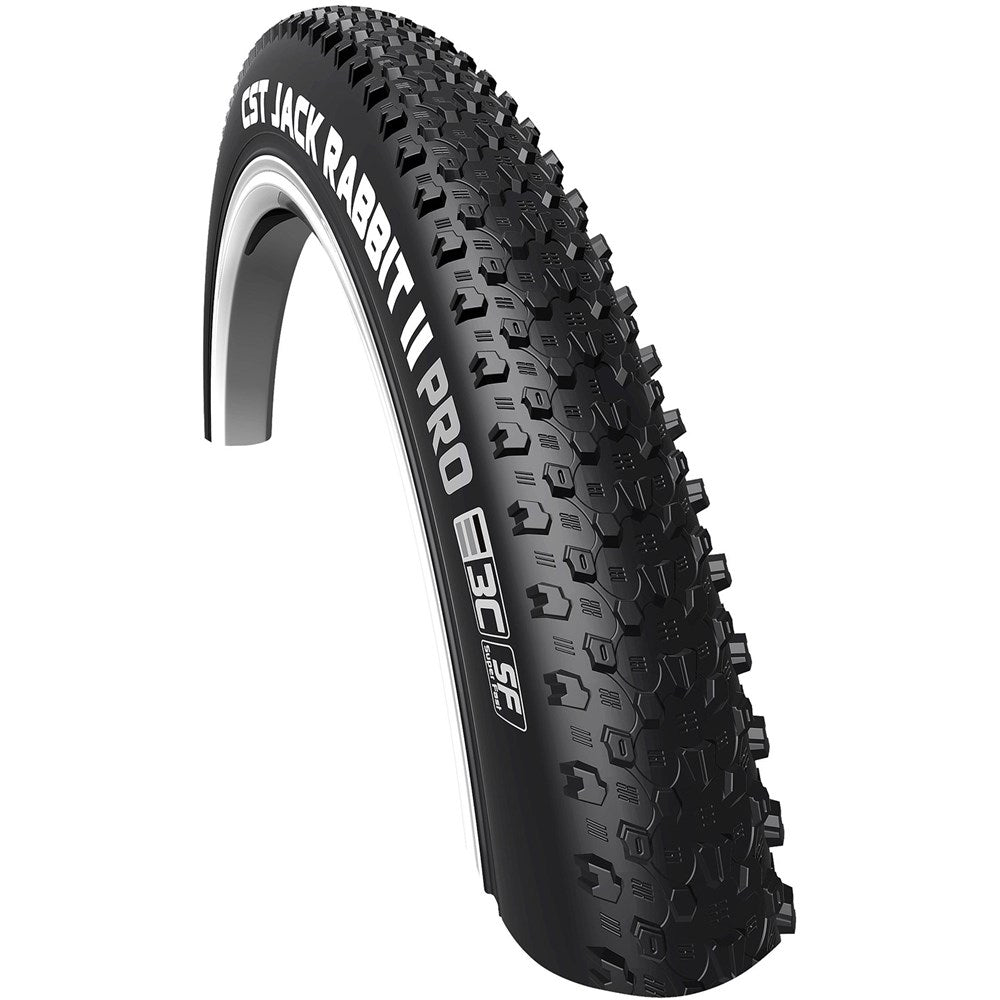 CST Tyre Jack Rabbit II - 29 x 2.35 - Folding 120 TPI - 690g - 3C Triple Compound - Tubeless Ready - C1747N