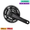 PROWHEEL Crankset MTB - TF-CQ10 3x7/8 Square Taper - 175mm 42-32-22T