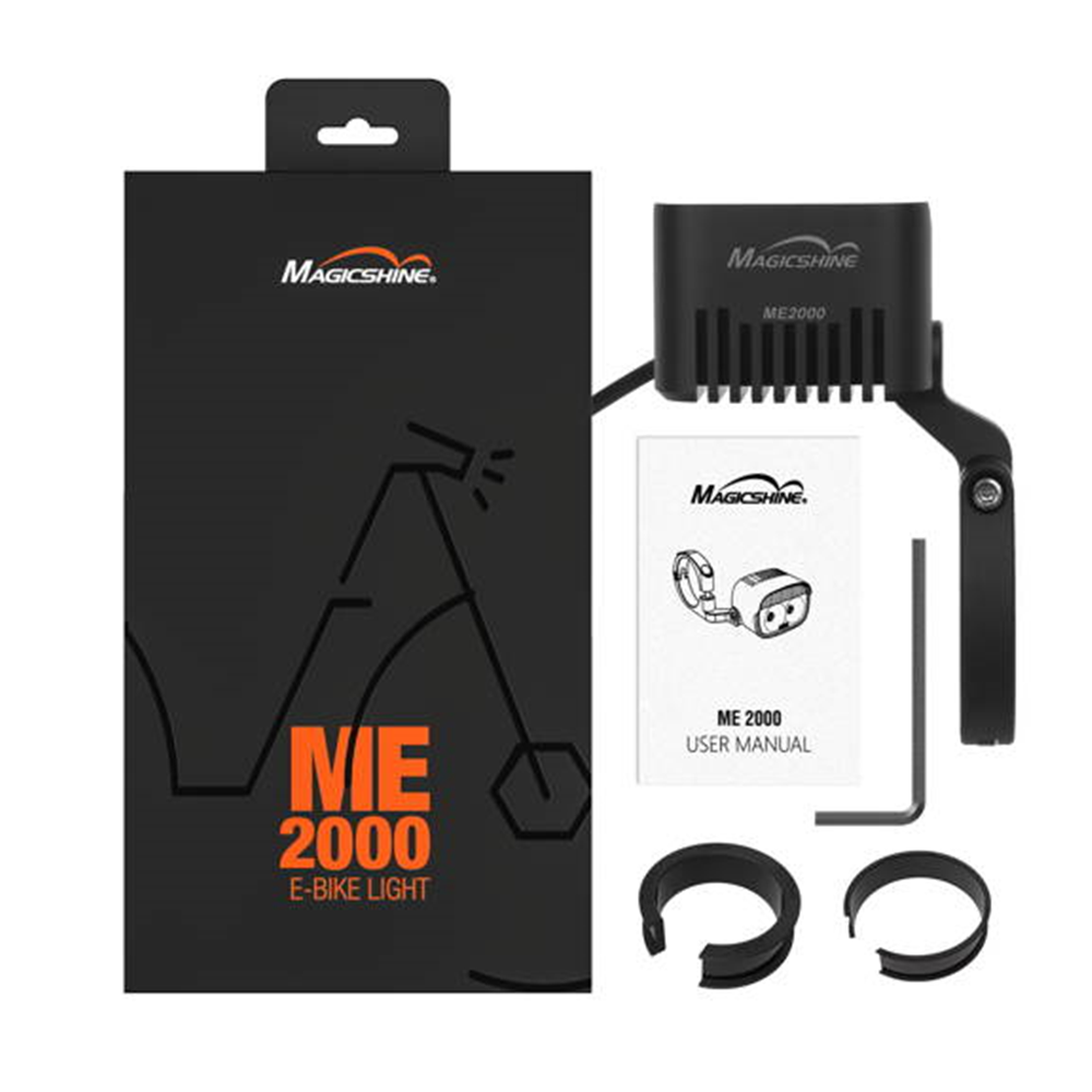 MAGICSHINE E-Bike Light ME 2000 - Motor Powered Only - Max 2000 Lmns