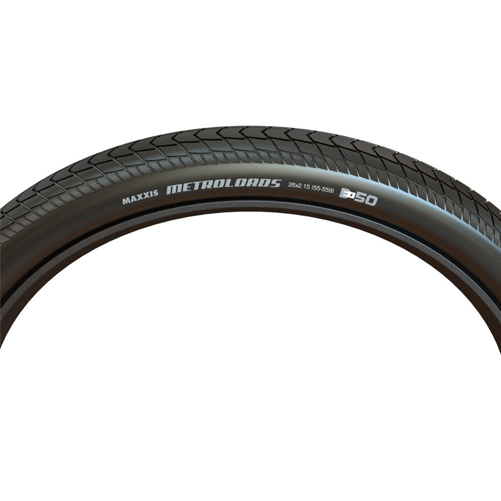 MAXXIS Metroloads Commuter Cargo - 20x2.15 (55-40) E-50 70kg Load Wirebead - Reflective Strip
