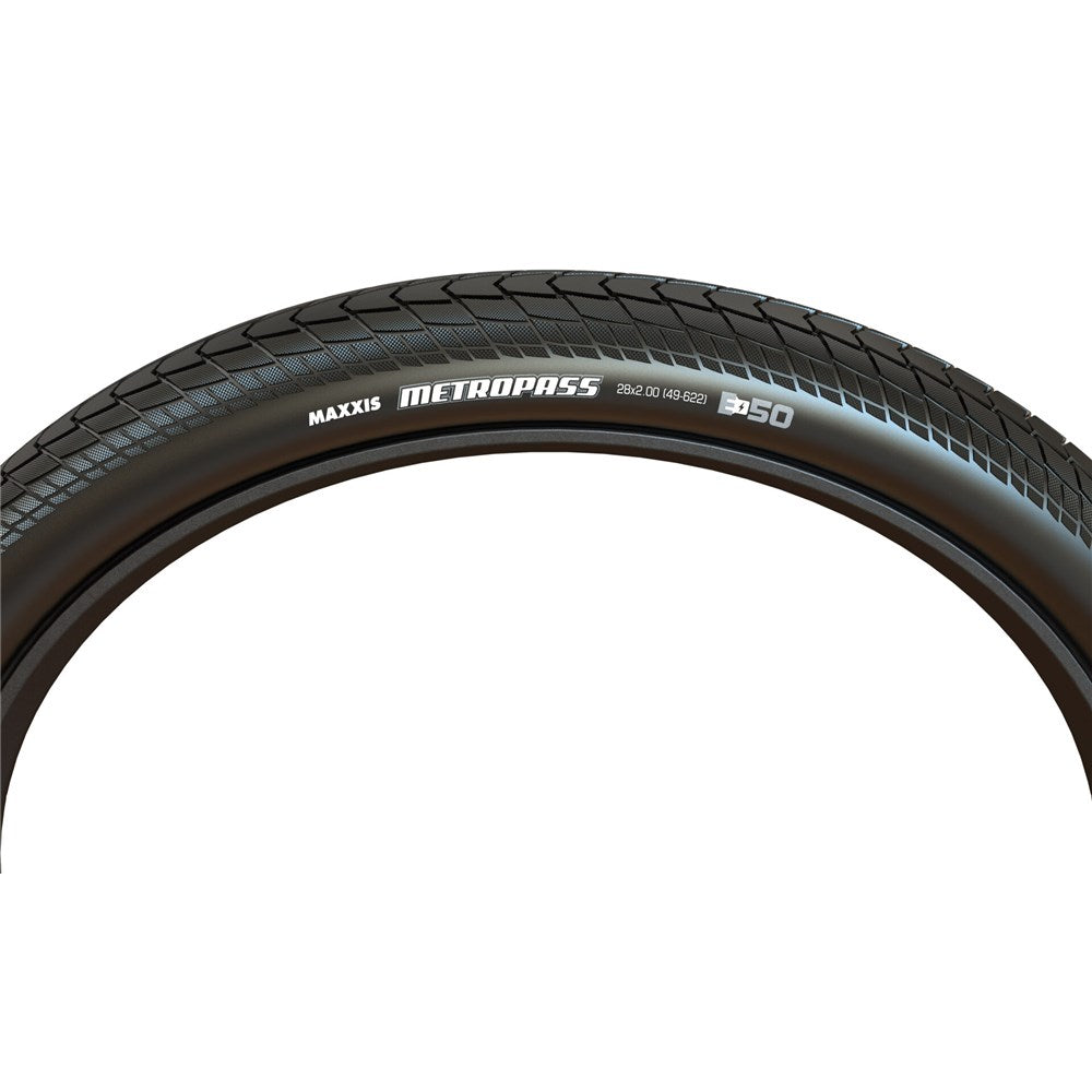 MAXXIS Metropass Commuter Cargo - 27.5x2.0 (49-584) E-50 90kg Load Wirebead - Reflective Strip