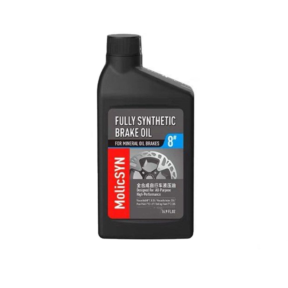 MolicSYN Brake Fluid - 8 Fully Synthetic Mineral Oil for Shimano - 150ml