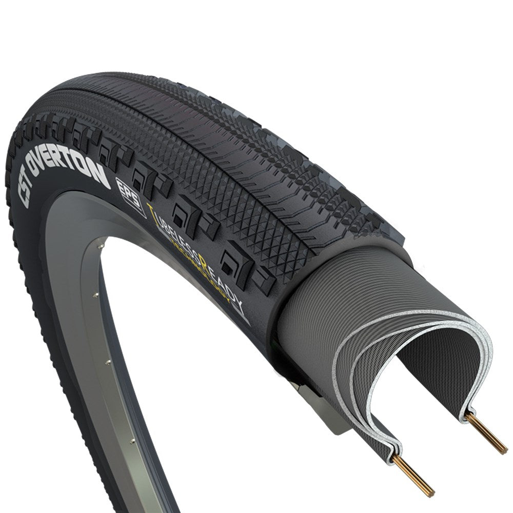 CST Overton - 700 x 40 - Folding 60 TPI - 460g - Dual Compound -  Defender EPS - Tubeless - CRD-01