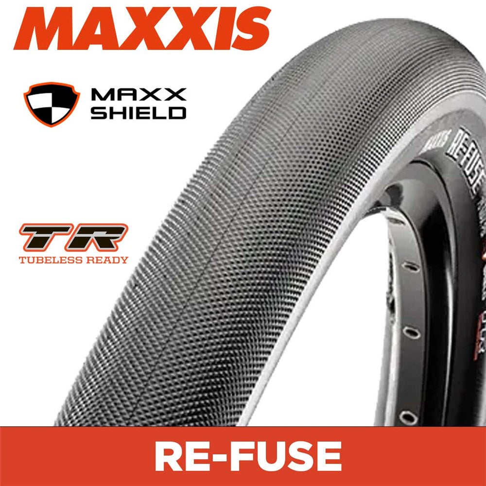 MAXXIS CITY / TREKKING - RE-FUSE - 700X40C - MaxxShield / TR - Foldable 60 TPI