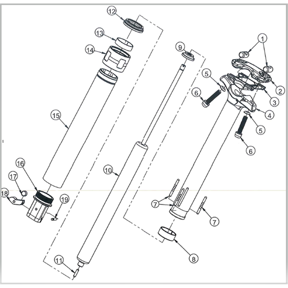 RYFE ESCALATOR 170mm 316 with TRAVELATOR Lever