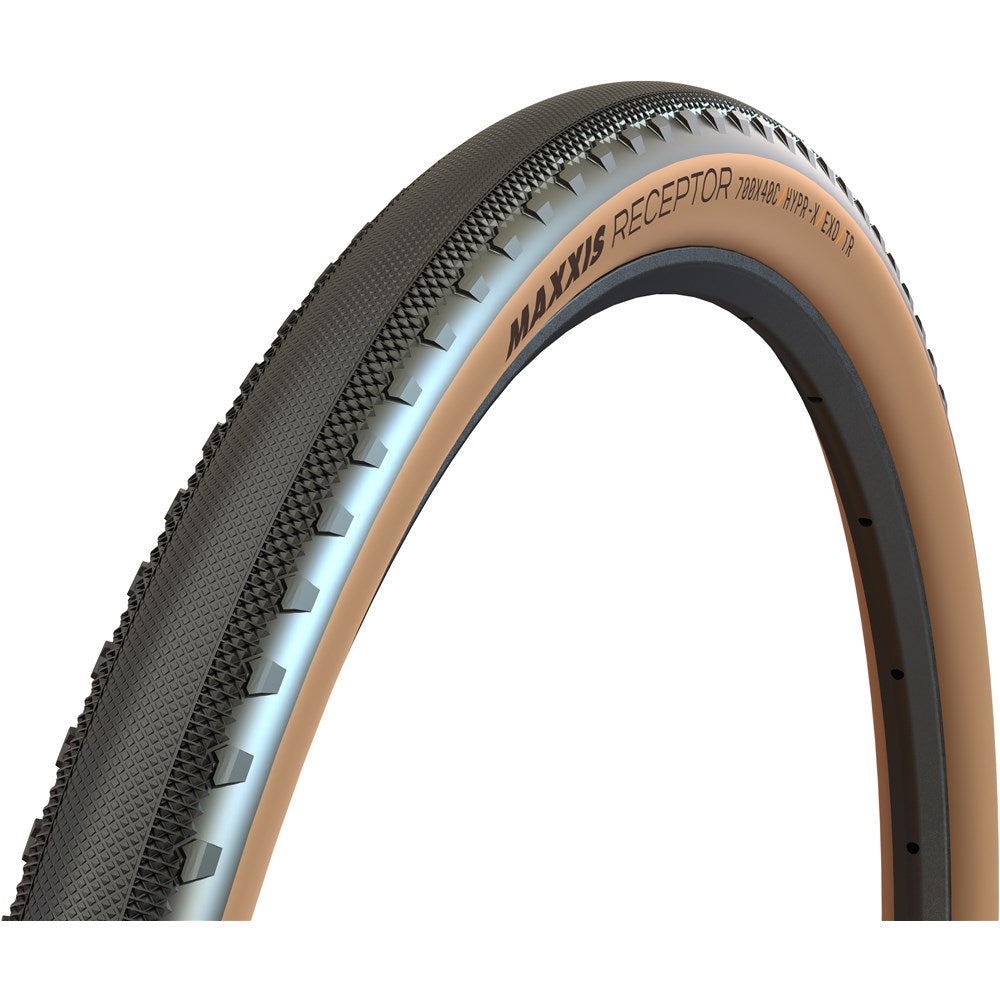 MAXXIS GRAVEL - RECEPTOR - 700X40C - HYPR-X / EXO / TR / Tanwall - Foldable 120 TPI E25