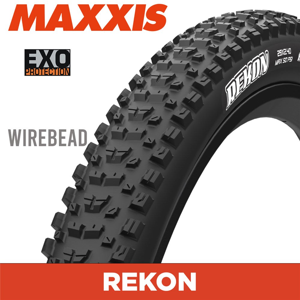 MAXXIS Mountain - REKON - 27.5X2.8 - EXO - Wire 60 TPI E25