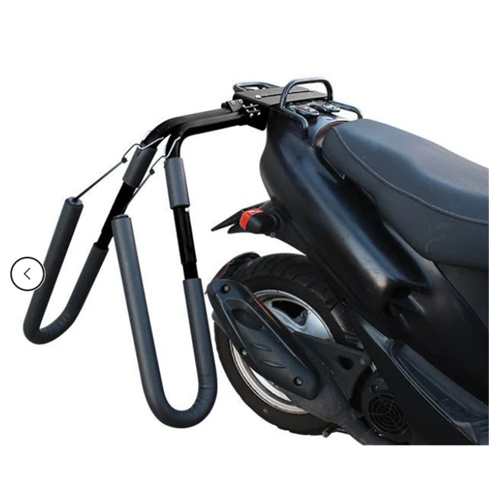Stowaway Surf Rack Flat Top Rear Scooter Mounted