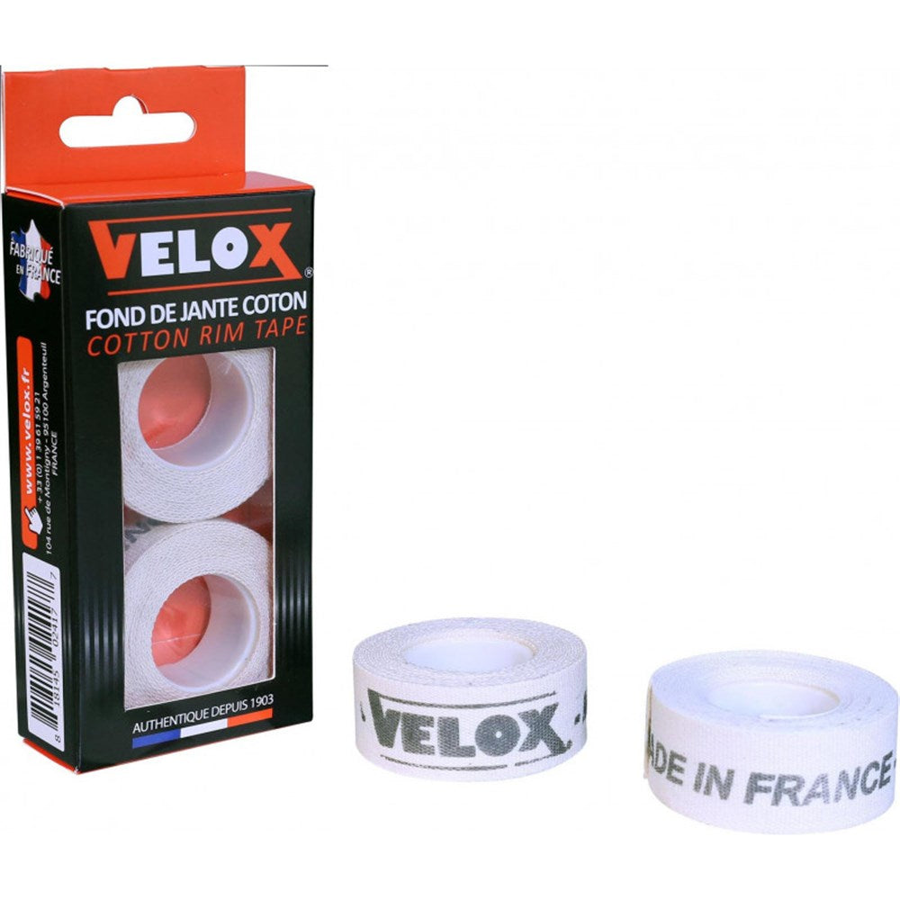 VELOX Deluxe Cotton Rim Tape - 16mm 2 pack